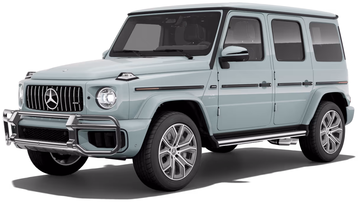 AMG G 63 SUV in Aqua Mint