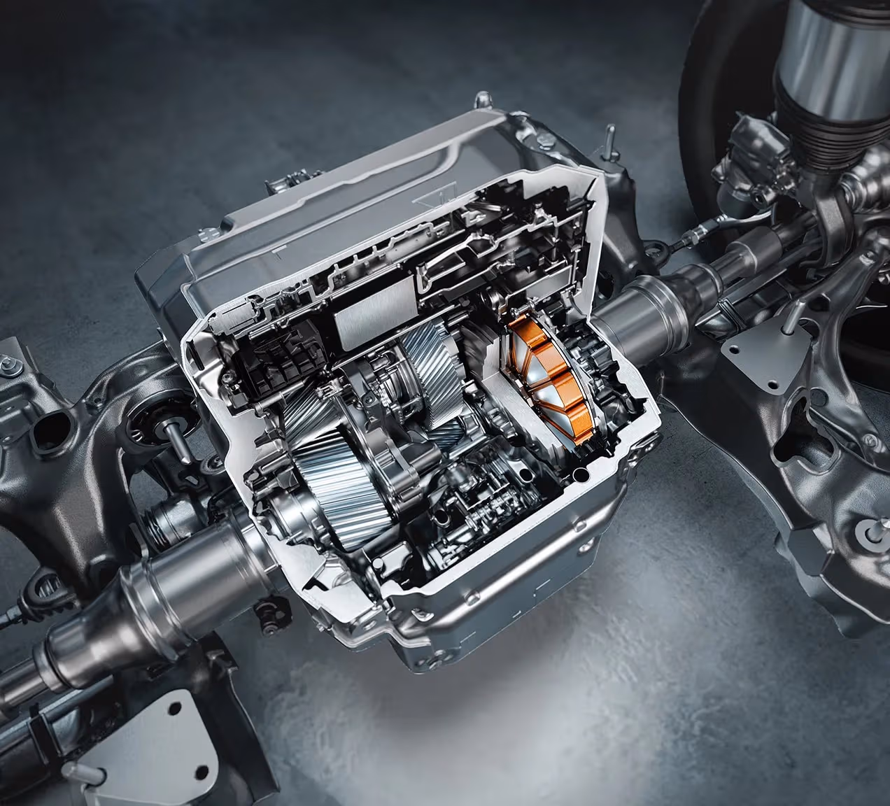 2026 Mercedes-Benz GT — Three Axial Flux electric motors