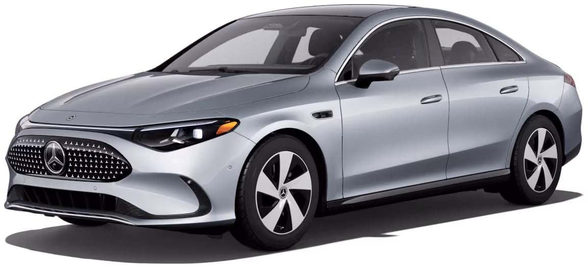 CLA 250+ ELECTRIC Sedan in Cirrus Silver metallic