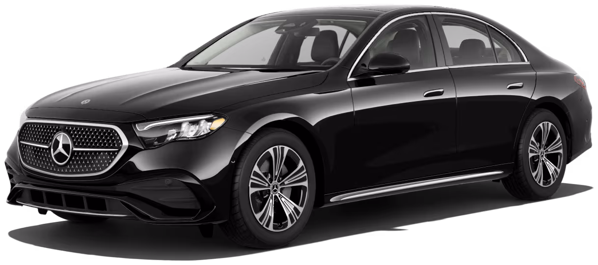 E 350 4MATIC Sedan in Black